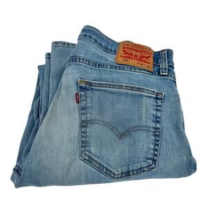 Levi's 541 Jeans Mens 34x32 (35x31 ACTUAL) Athletic Taper Blue Denim Faded Wash